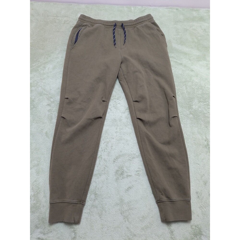 Gap Green Pull On Jogger Pants  Darted Knees Size Medium